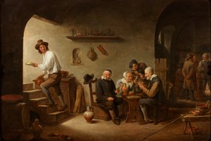 Interior de uma taberna, c.1640